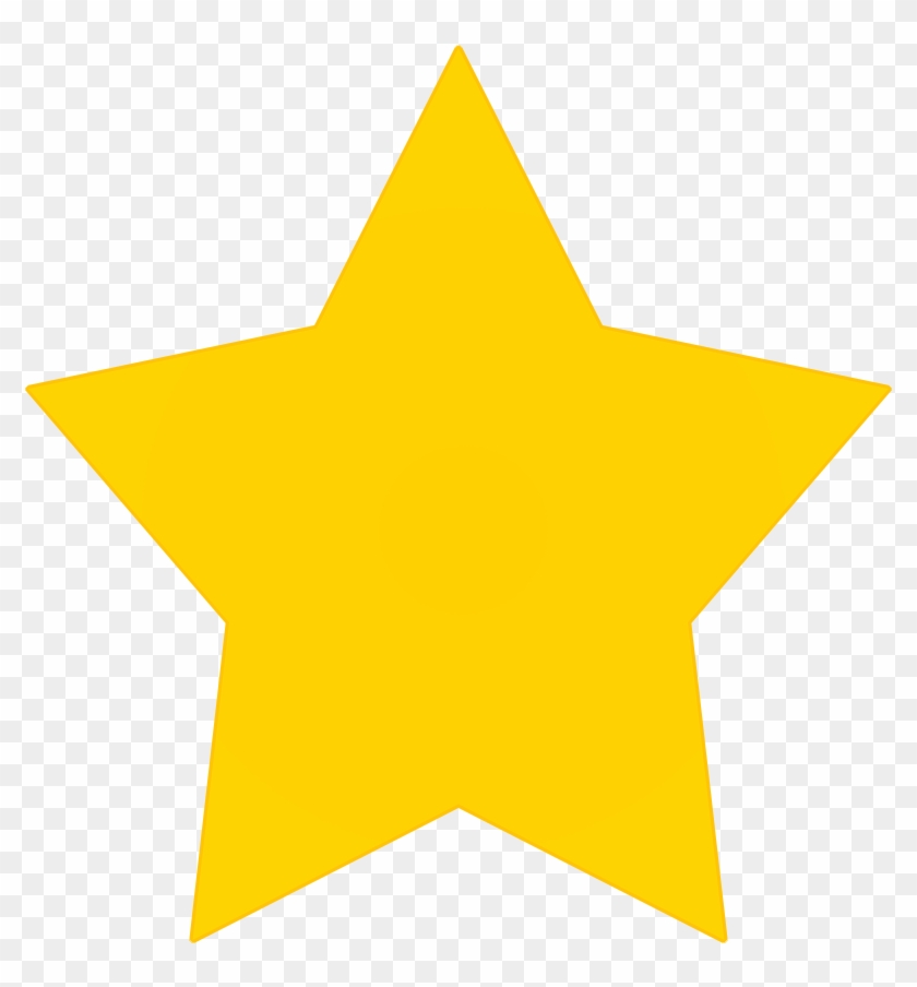 2017 Simple Star Clipart Template Yellow - Star Transparent Background #412568