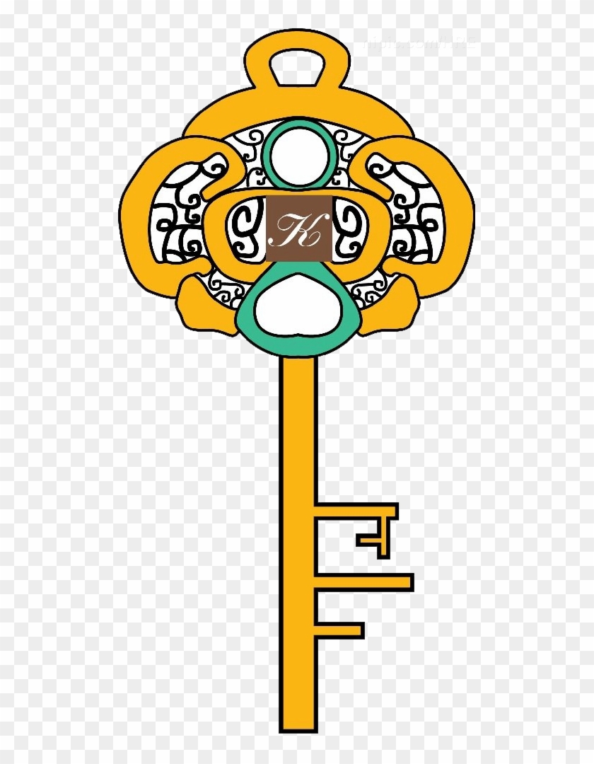 Cartoon Key Illustration - Cartoon Key Illustration #412610