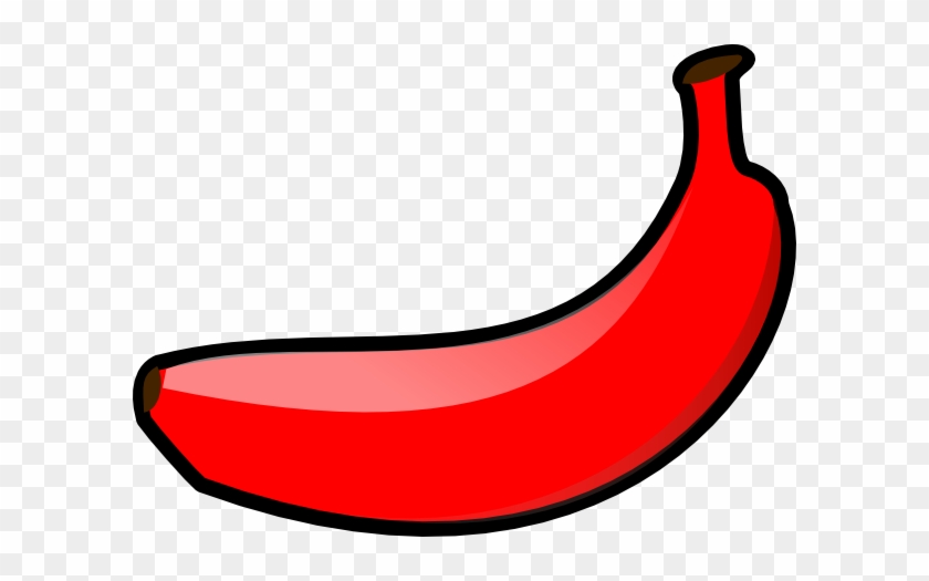 Red Banana Clipart #412608