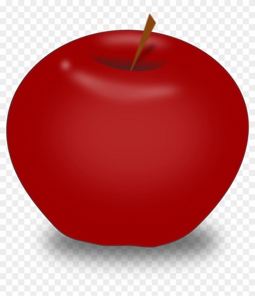 Red Apple Clip Art No Background Download - Red Apple Design #412616