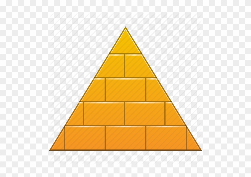 Brick Pyramide - Pyramid Cartoon 2d #412621
