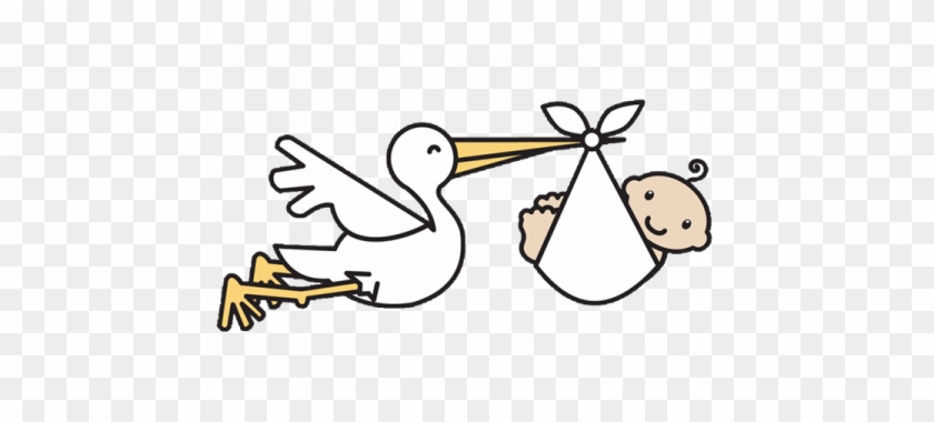 Multiple Baby Babies Stork Clip Art - Baby Shower #412679