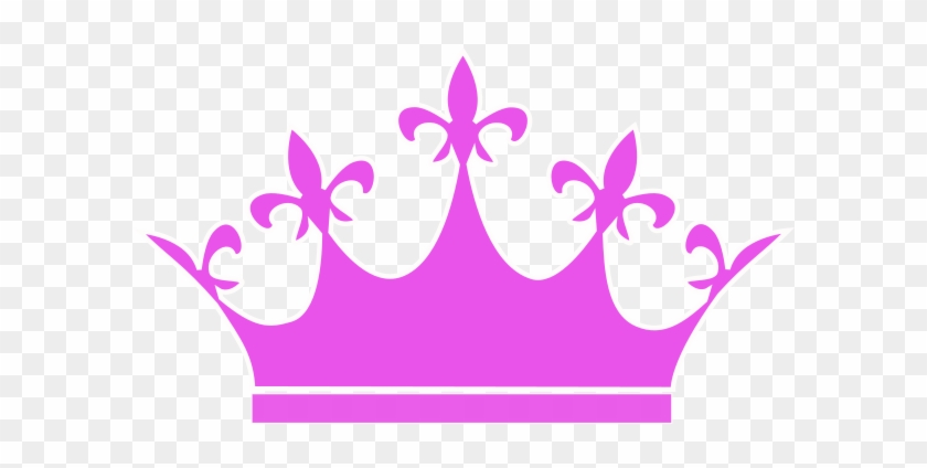 Grey Queen Crown Clip Art At Clker - Pink Crown Clipart #412921
