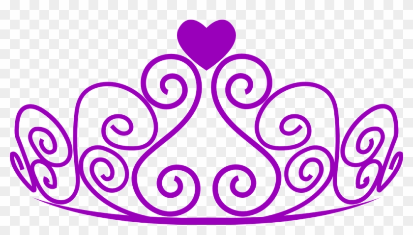 Purple Crown Cliparts 8, - Tiara Clipart #412935