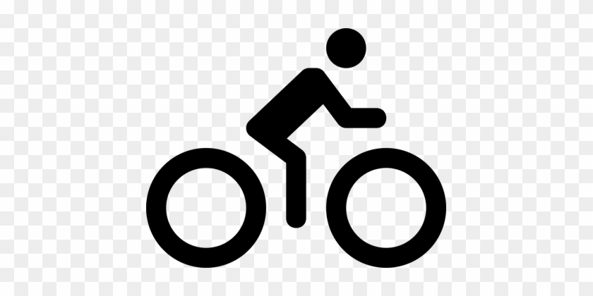 Vélo Sports Vélo Équitation Cycle Mode De - Bike Riding Symbol #413047