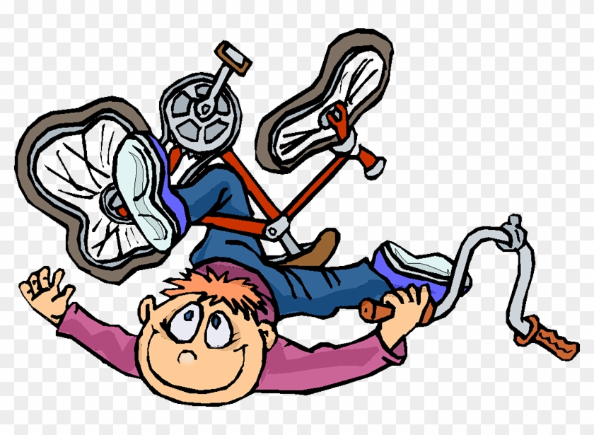 Club Cyclotourisme Vtt Arvernes Labro Chateaugay - Fall Off Bike Cartoon #413130