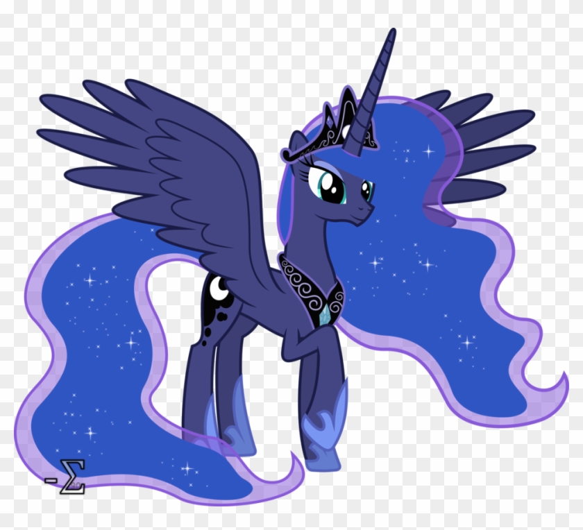 Regal Princess Luna By 90sigma - My Little Pony Princess Luna #413143