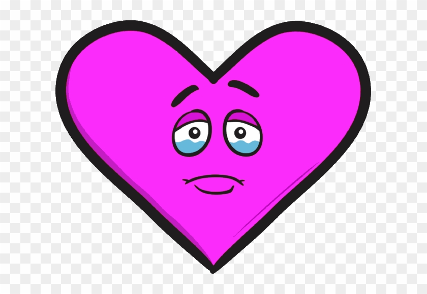 Smiley Cœur Rose En Pleurs - Heart Emoji #413229
