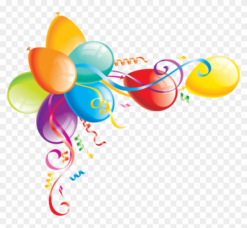 Images Nouvel An Clipart - Birthday Balloons Border Png #413245