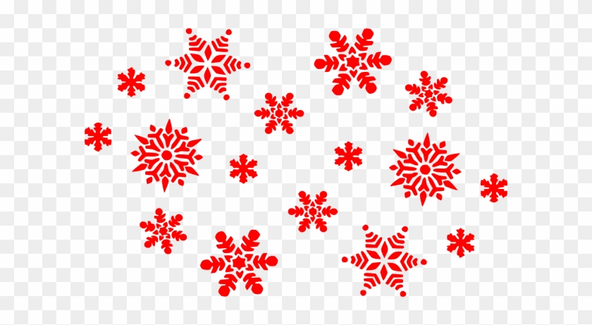 Red Snowflake Clipart - Odia Shayari #413255