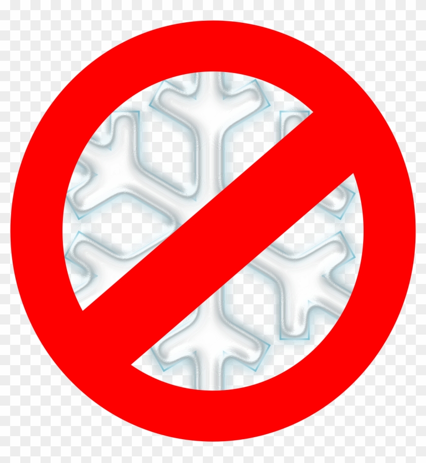 Clipart No To Snow - Recycling Posters For Curbside #413257