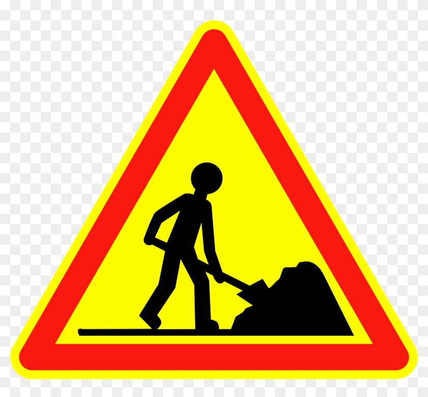 Travaux Route - Panneaux De Signalisation Temporaire #413445