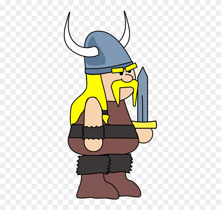 Soldier Cartoon 12, Buy Clip Art - Viking Clipart #413460