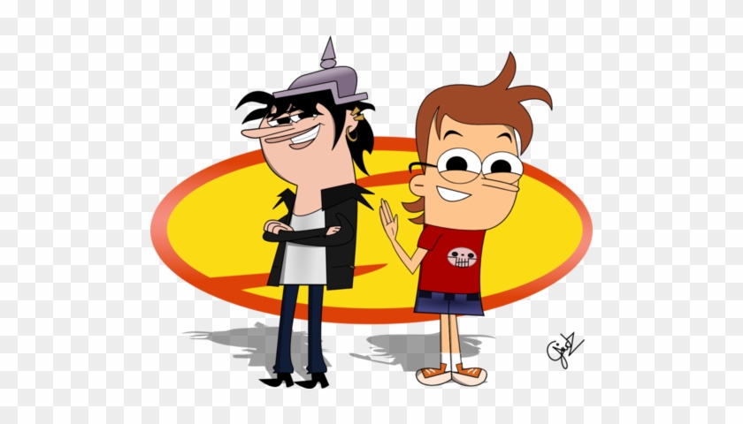 Cartoon Network's Sidekick Wallpaper Probably Containing - Sidekick Trevor And Vana #413488