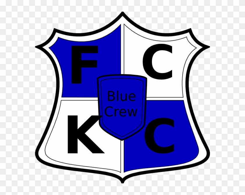 Fckc Bluecrew Shield Clip Art Vector Online Royalty - Clip Art #413512
