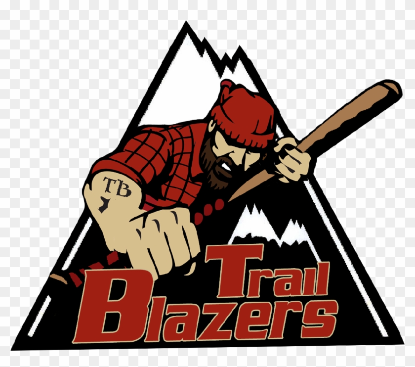 2013logo Copy - Trail Blazers Logo Sticker #413525