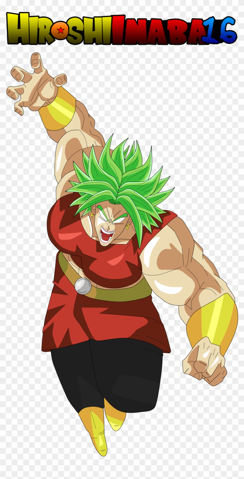 Broly Female By Hiroshiianabamodder On - Cartoon #413752
