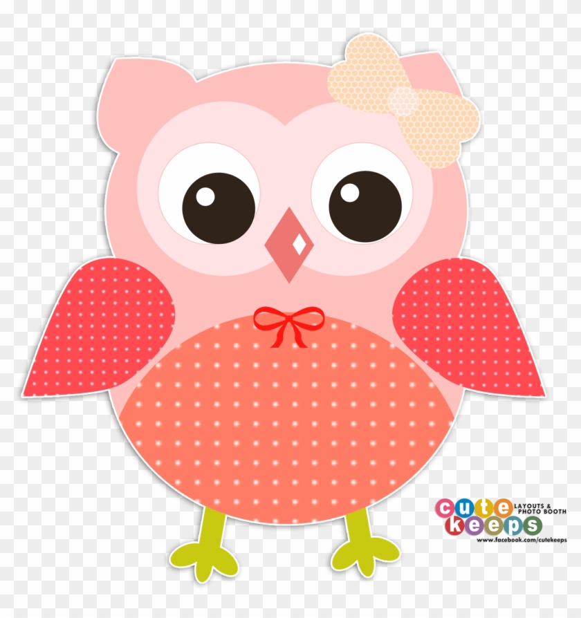 Cute Peach Orange Owl - Owl #413907