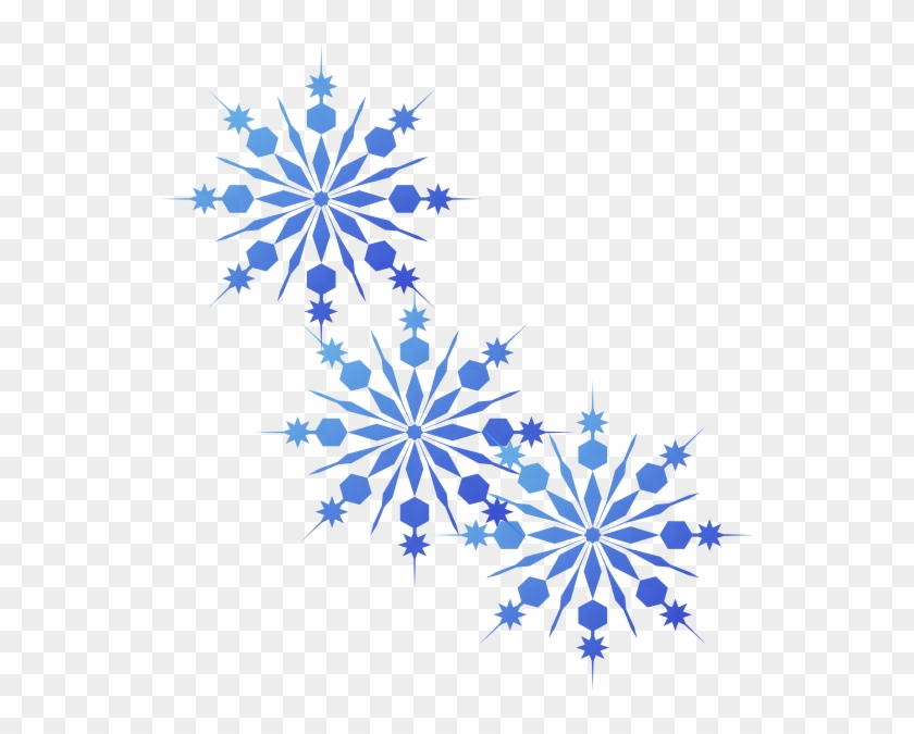 Fancy Design Ideas Snow Flake Clipart Snowflakes Blue - Snowflake Clip Art Free #413950