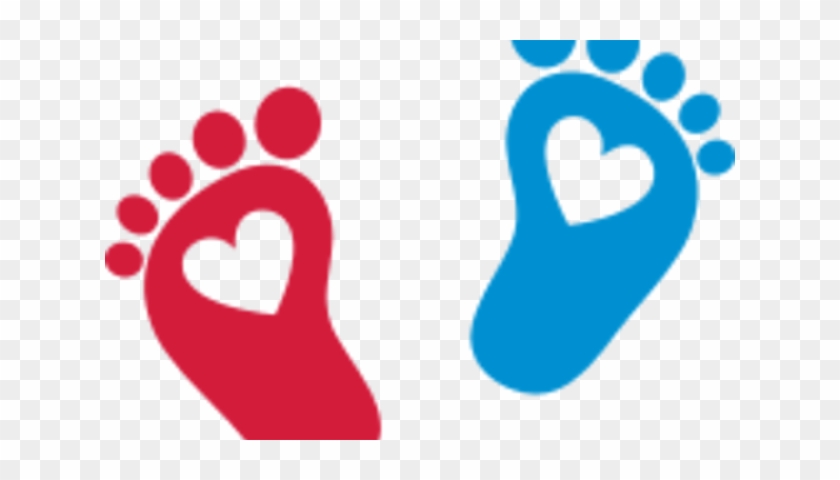 8 Sa - Baby Feet With Hearts #414010