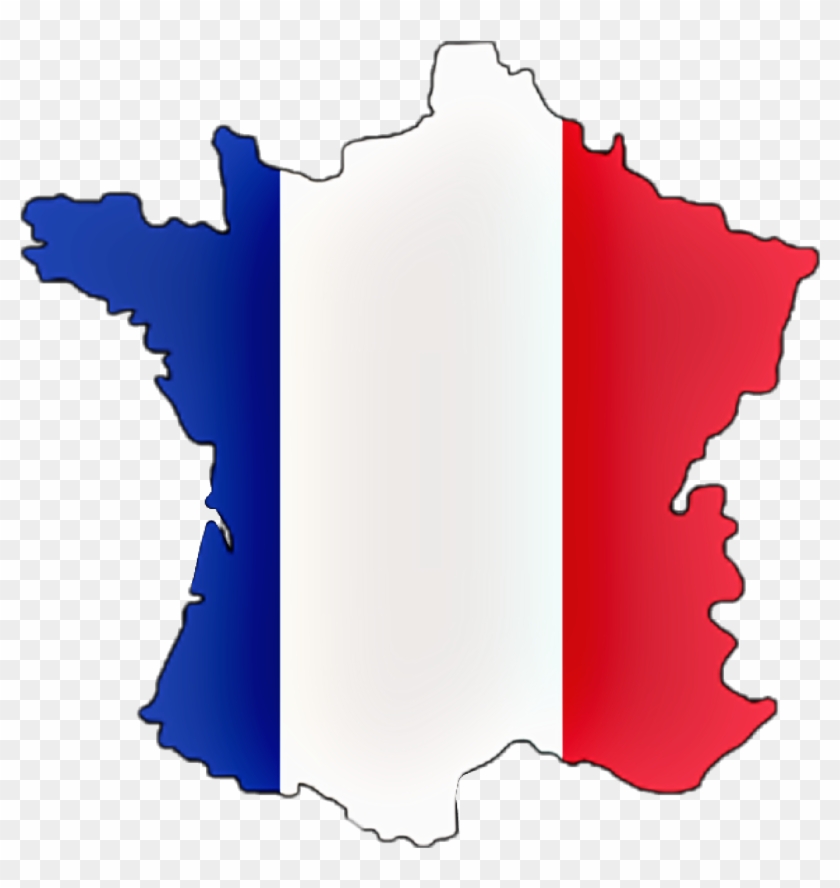 Carte Cartedefrance Drapeau France French Francais - France Country Flag #414131
