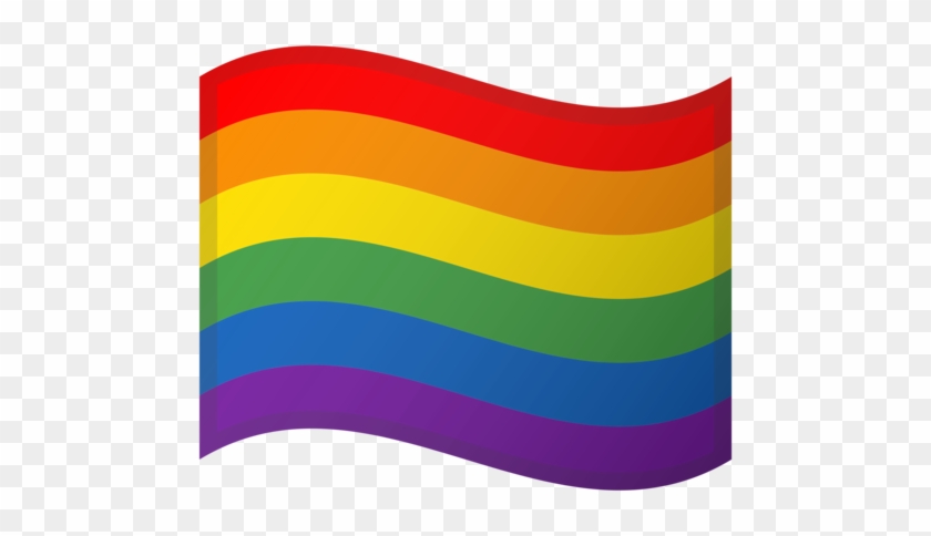 Google - Gay Flag Emoji Png #414209