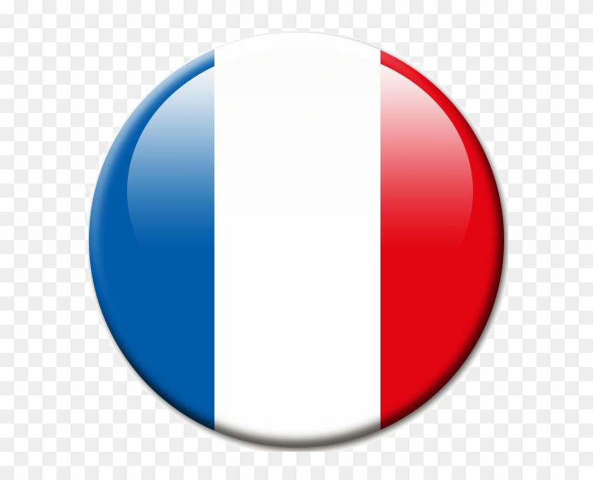 Flagge France Rund #414232
