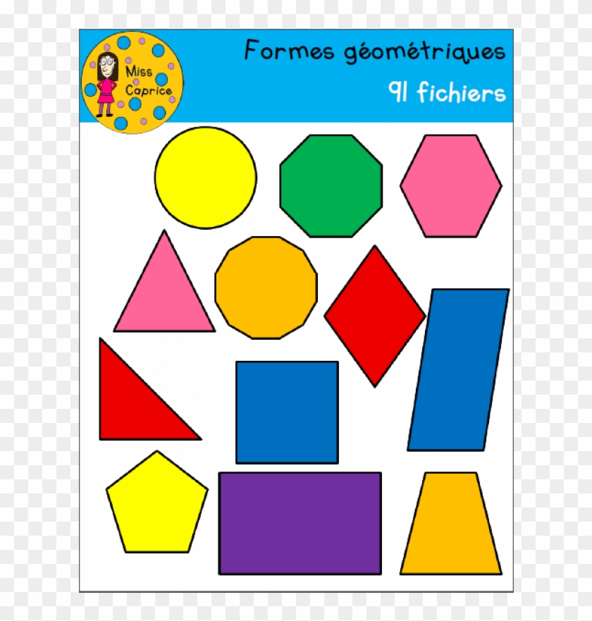 Clip Art - Formes Géométriques - Geometric Shape #414375