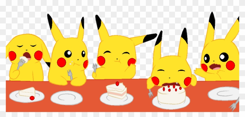 ~pokebase~ Pikachu's Cake By Yukimemories - Mlp Base Phikachu #414588