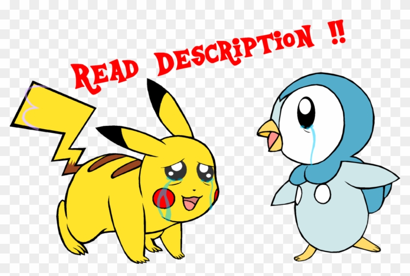 ~base~ I Don't Want To Say Goodbye Pikachu Piplup By - Cartoon #414599
