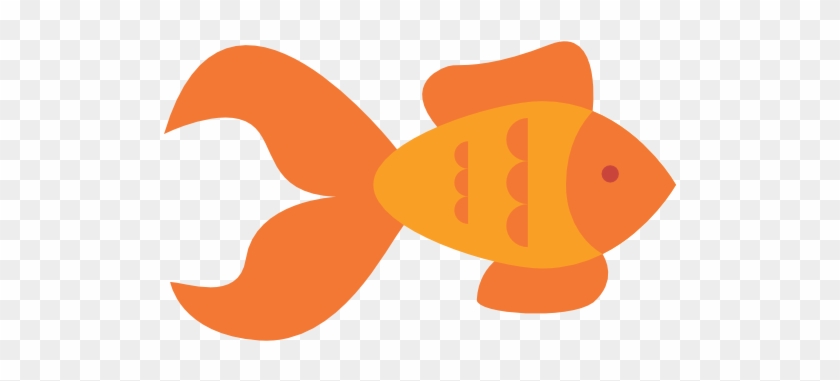 Goldfish Clipart Aquatic Animal - Goldfish Svg #414627