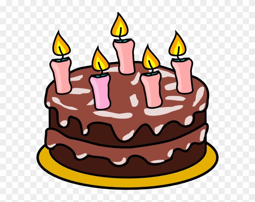 Anime Clipart Birthday - Birthday Cake Clip Art #414652