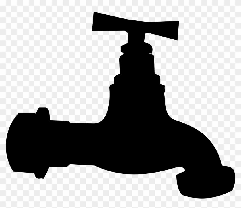 Clip Art Tags - Plumbing Silhouette #414653