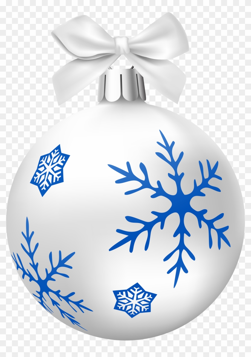 White Christmas Balls Png Clip Art - Christmas Ornament #414669