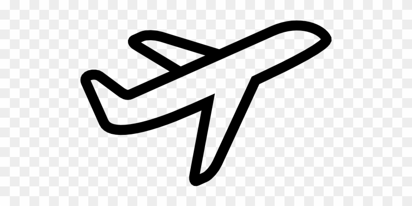 Icono Avion Despegue, Avion - Airplane Icon Transparent #414706