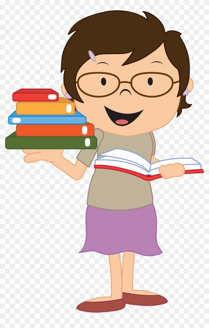Dinámicas Para Aprender Los Nombres - Profesora Dibujo Png #414806