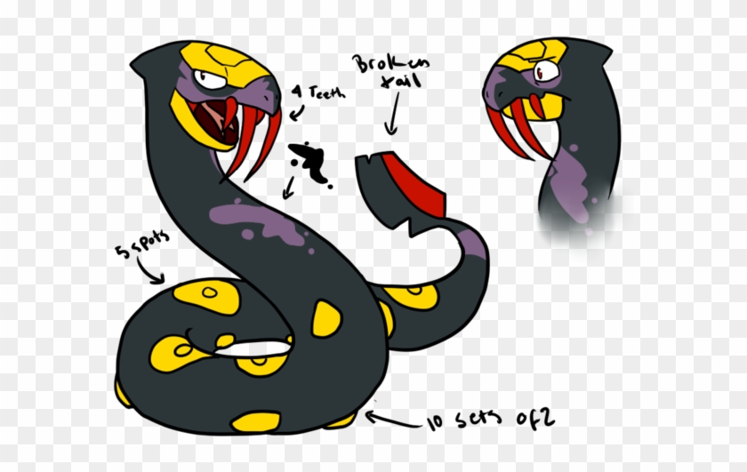 Seviper Concept By Phantomcat - Pokemon Moemon Seviper #414964
