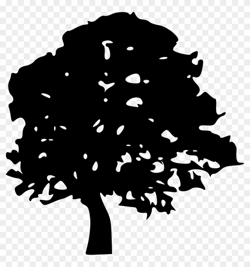 Tree Tree Silhouette Tree Trunk Png Image - Cartoon Tree Silhouette Png #415057