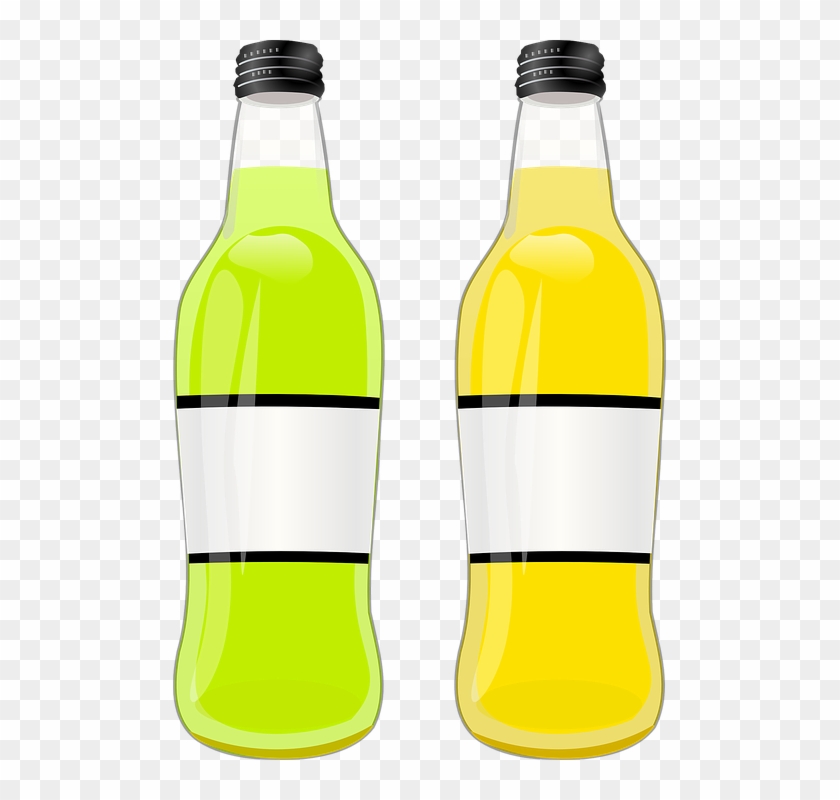 Juice Clipart Glass Soda - Botellas De Jugo Png #415123