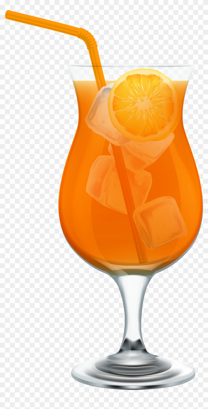 Orange Juice Cocktail Png Clip Art Image - Juice Clipart Png #415165