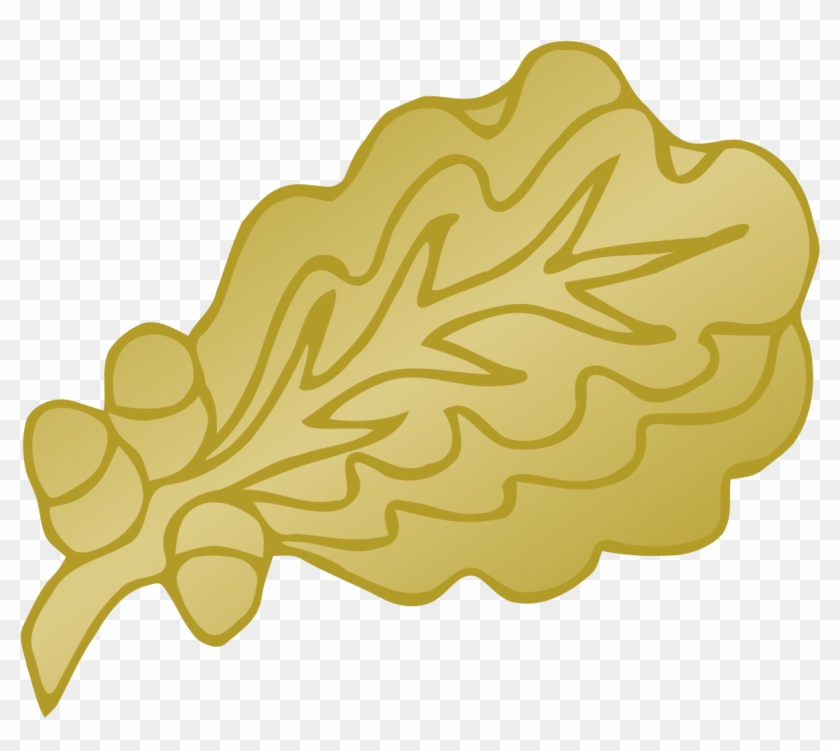 Oak Leaf Cliparts - Bronze Oak Leaf Cluster #415179