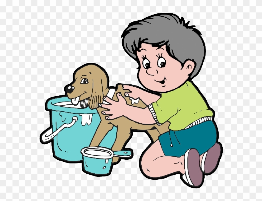 Animal Grooming Animals Homepage - Dog Taking A Bath Clipart #415210
