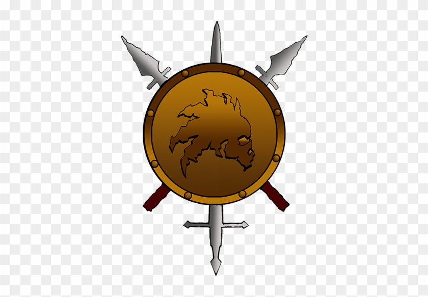 Swordpunk Sword And Shield Logo - Cartoon #415302