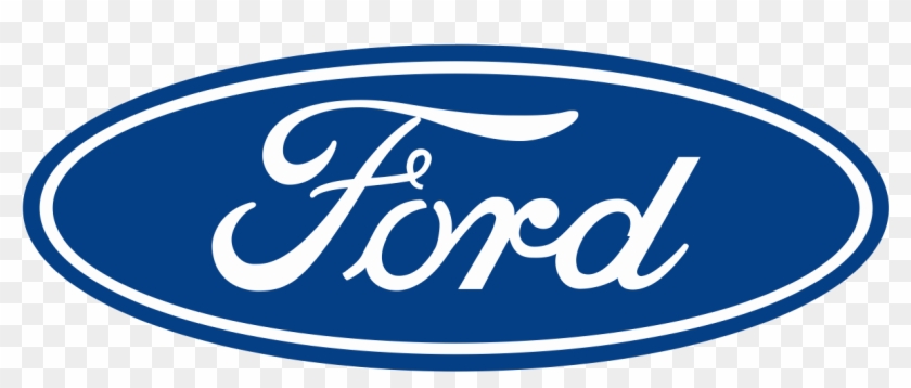 Ford Logo Png Clipart Png - Transparent Background Ford Logo White #415361