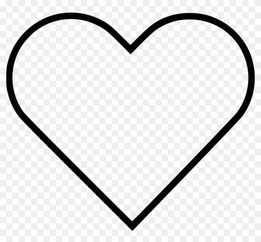 Heart Svg Png Icon Free Download - Heart Silhouette #415412