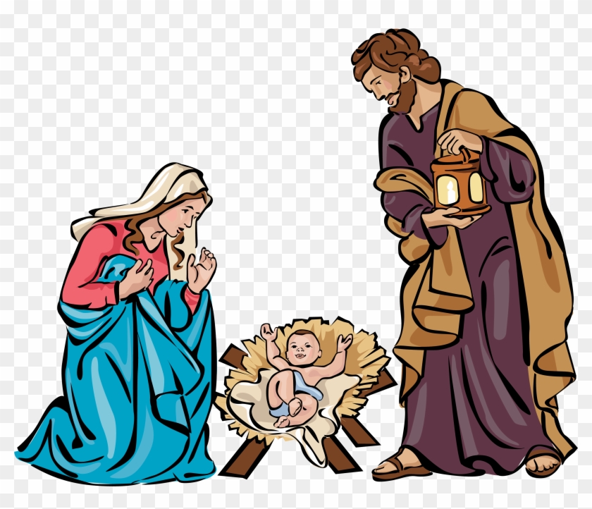 Holy Family Clipart - Holy Family Clipart #415423