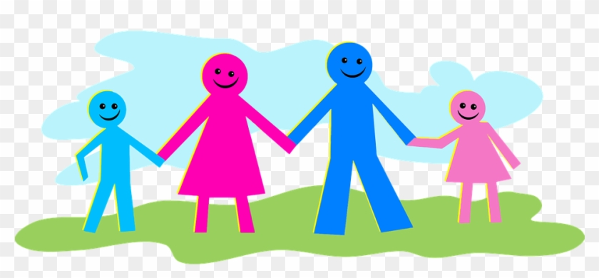 Medium Image - Color Family Stick Figure #415462