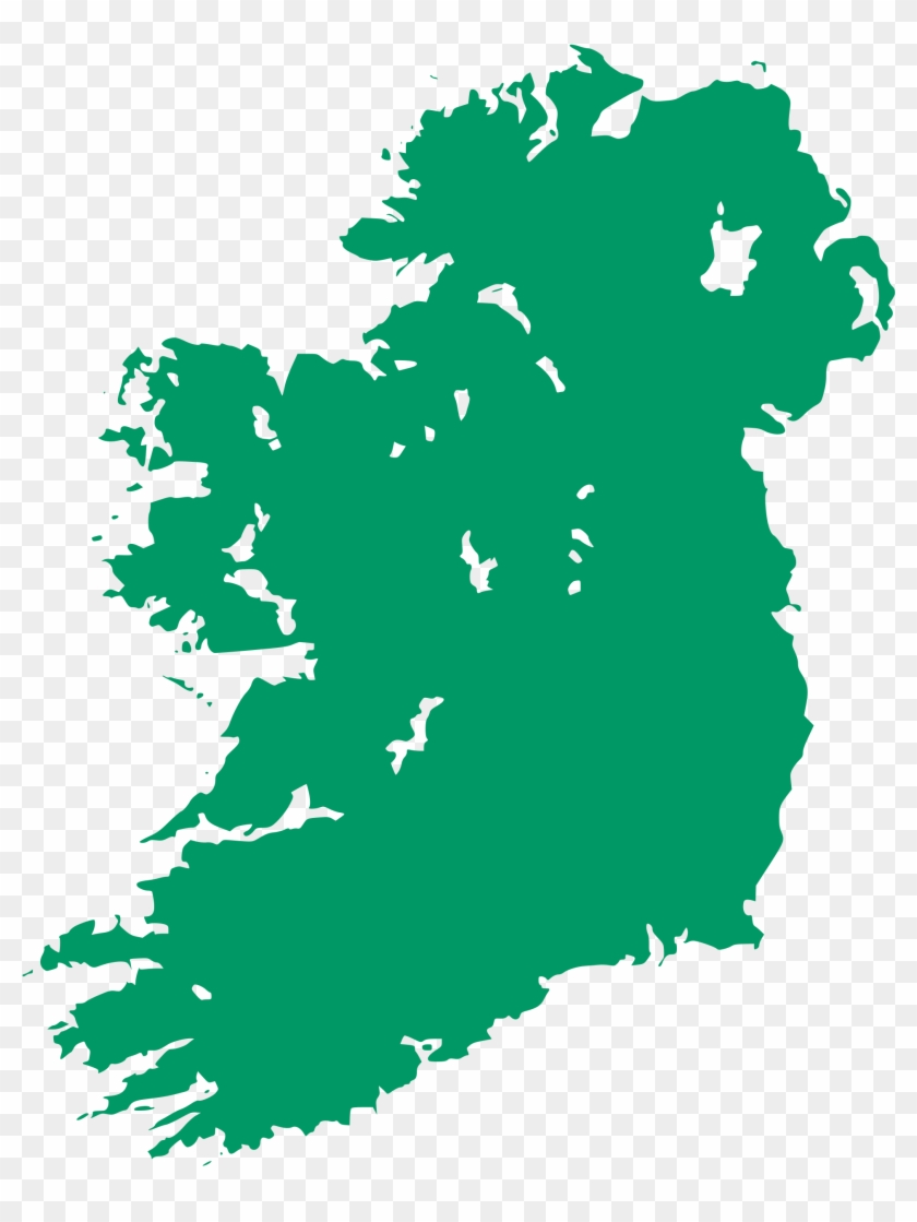 File - Blank Ireland - Svg - Blank Ireland Map #415583