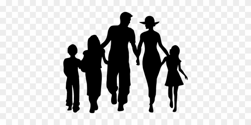 Boy Dad Daughter Family Father Female Girl - Family Png #415615