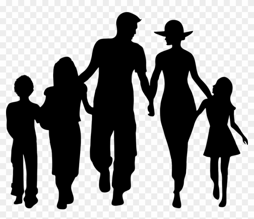 Family Silhouette Clip Art At Getdrawings Com Free - Family Png #415624